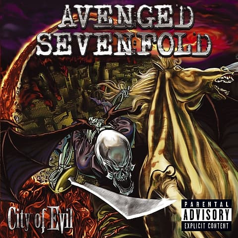Front. City of Evil [Red Vinyl] [LP].