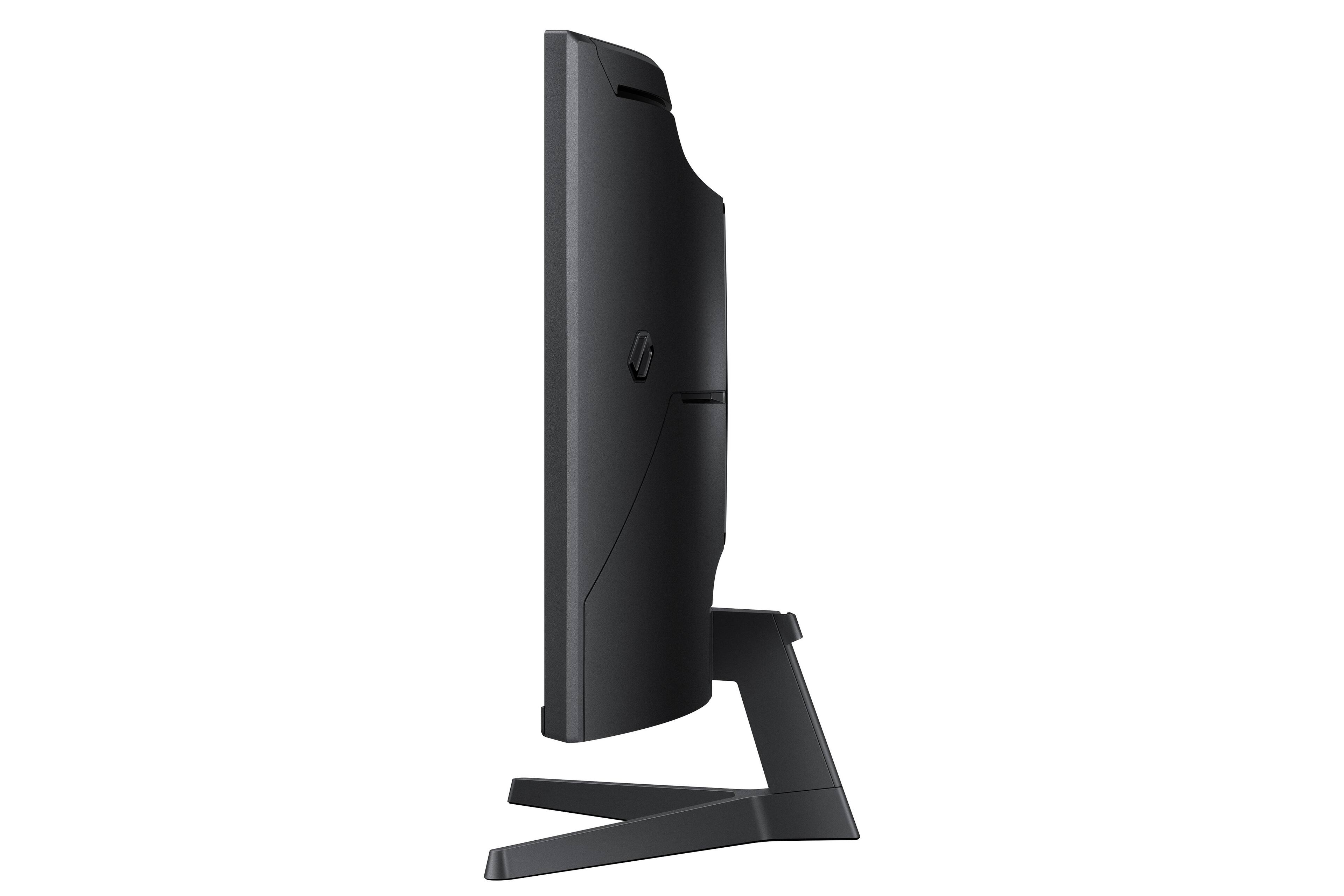 Alt View 19. Samsung - 32" Odyssey G5 (G55H) QHD 180Hz 1ms AMD FreeSync 1000R Curved Gaming Monitor with HDR10 (DisplayPort, HDMI) - Black.