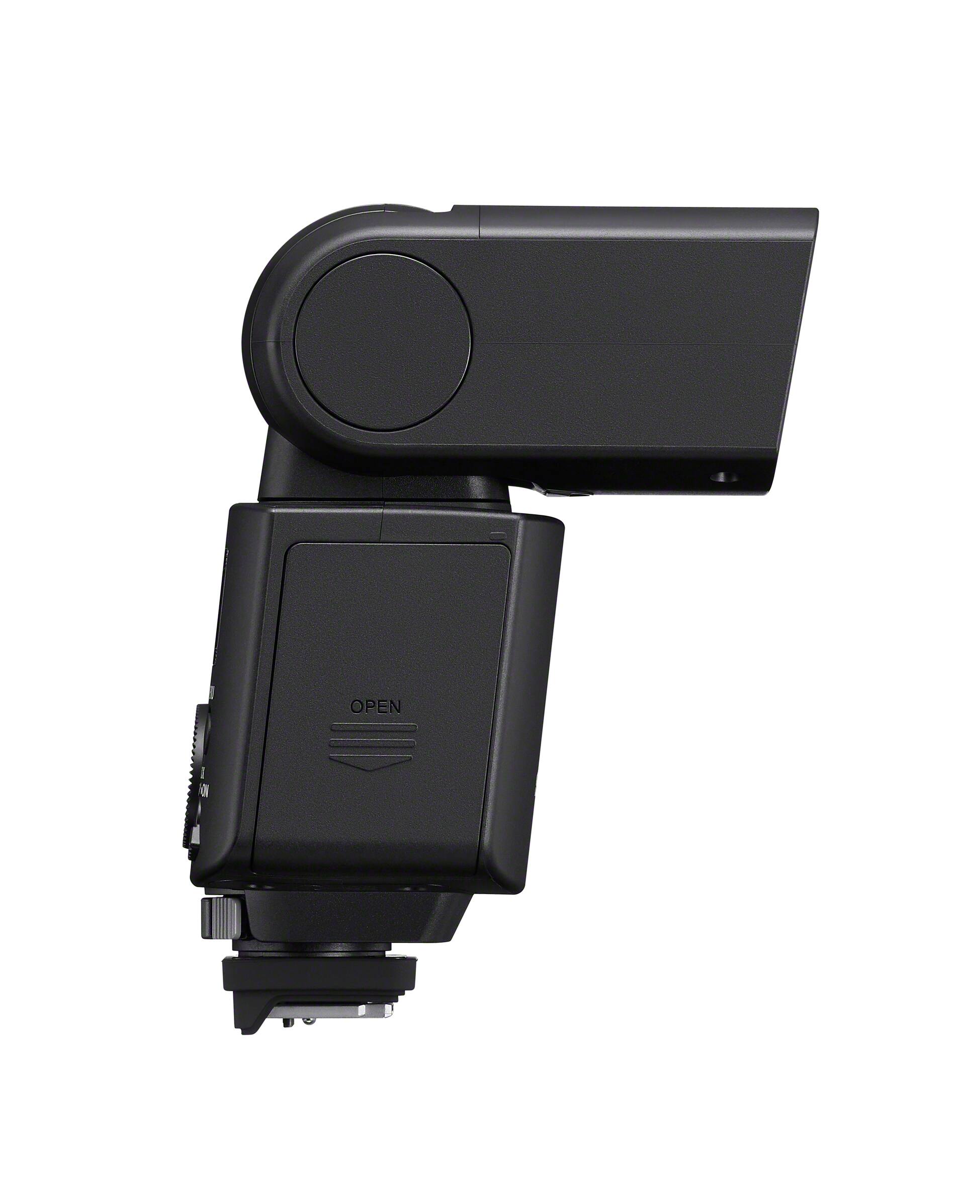 Left. Sony - HVLF46RMA GN46 Wireless Radio Control External Flash - Black.