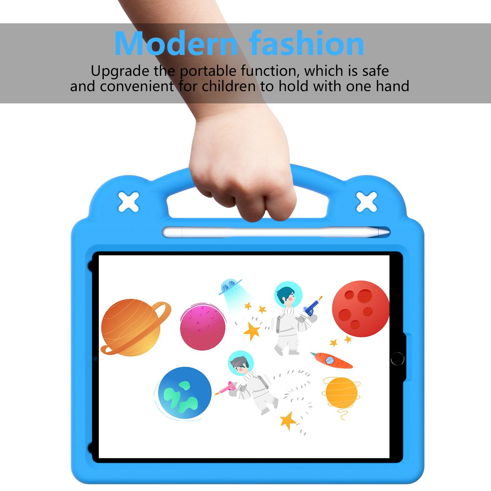 Modern fashion  
Upgrade the portable function, which is safe and convenient for children to hold with one hand