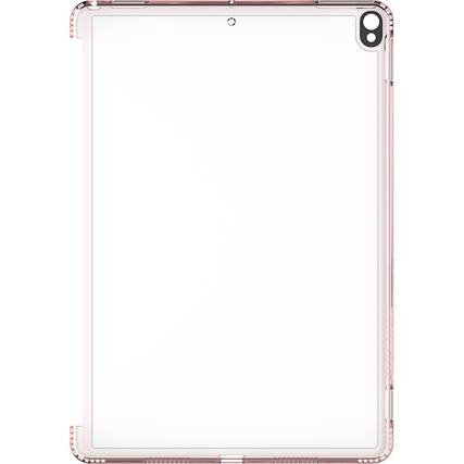 Front. SaharaCase - Clear Case with Glass Screen Protector for Apple iPad Pro 12.9 - Clear Rose Gold.