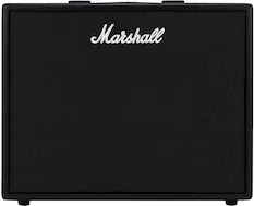 Front. Marshall - CODE50 50W Digital Combo Guitar Amp with Effects and 100+ Editable Presets - Black.