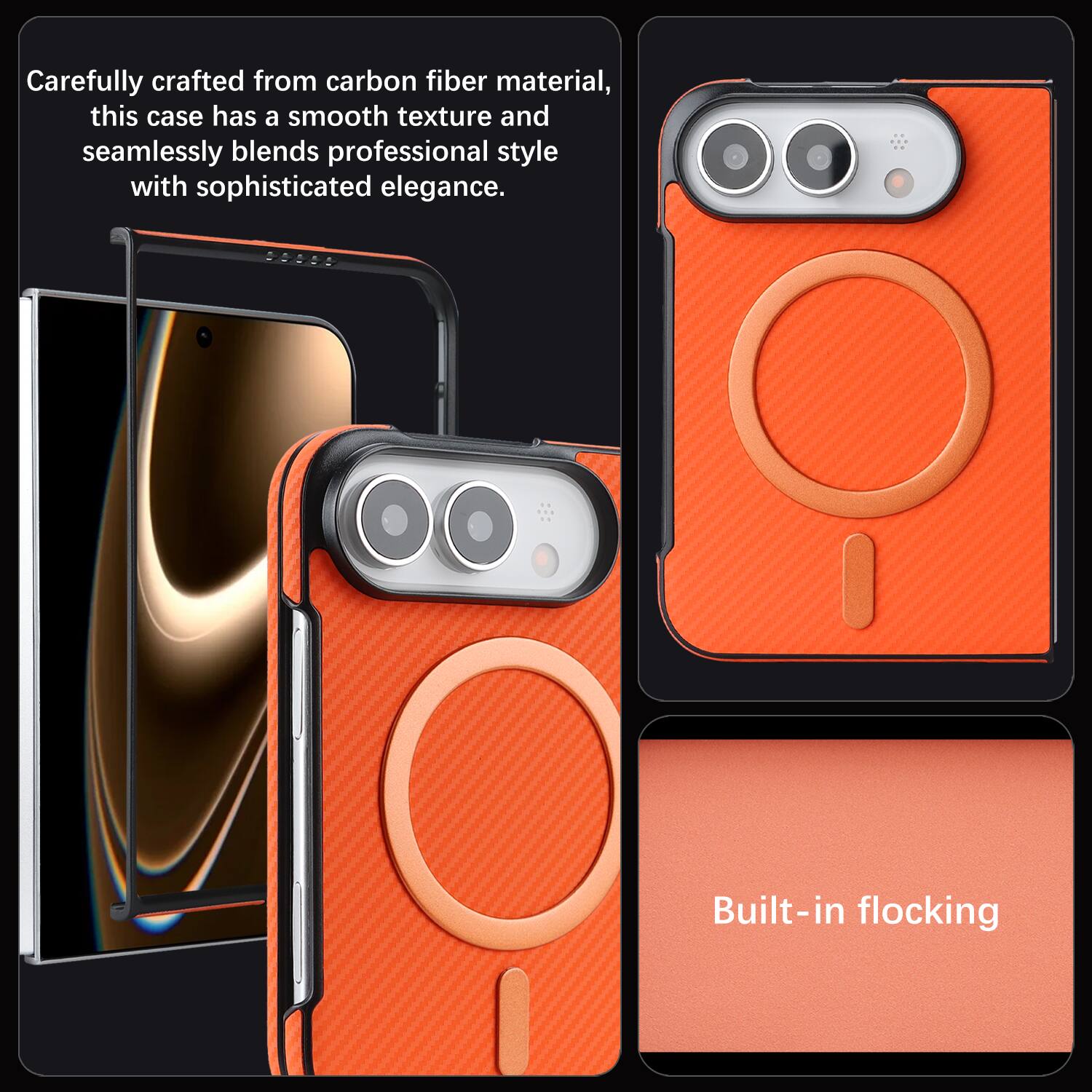 UUCOVER Magnetic Case for Apple iPhone Duo, Compatible with MagSafe ...