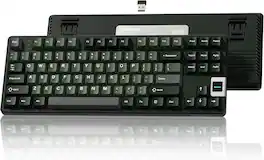Womier - QK87 TKL QMK/VIA Wireless Gaming Keyboard for Windows&Mac - Green