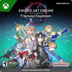 SWORD ART ONLINE Fractured Daydream TEEN T ESRB BANDAI NAMCO REQUIRES: XBOX SUBSCRIPTION INTERNET