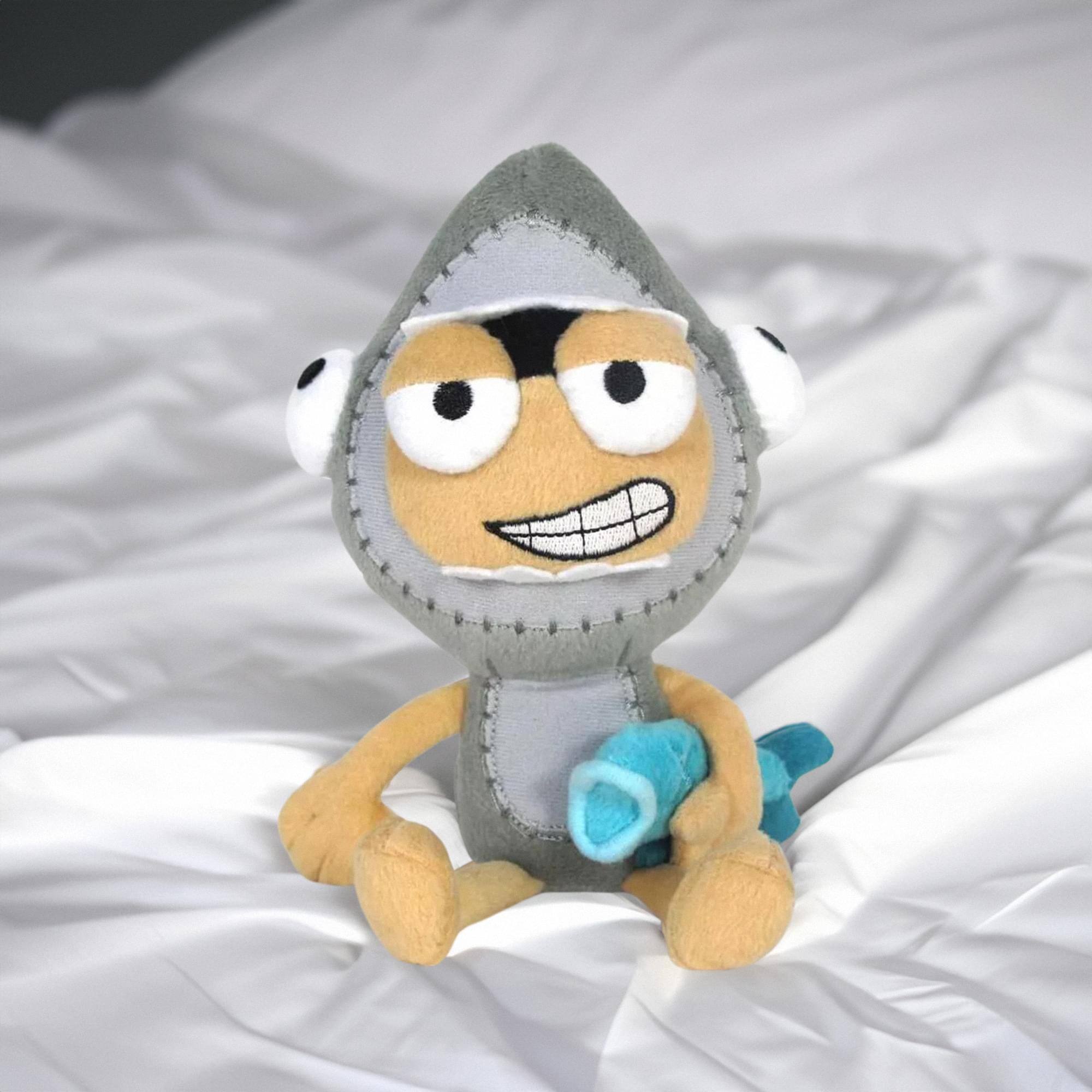 Alt View 1. Jazwares - Poptropica 7" Plush: Shark Boy.
