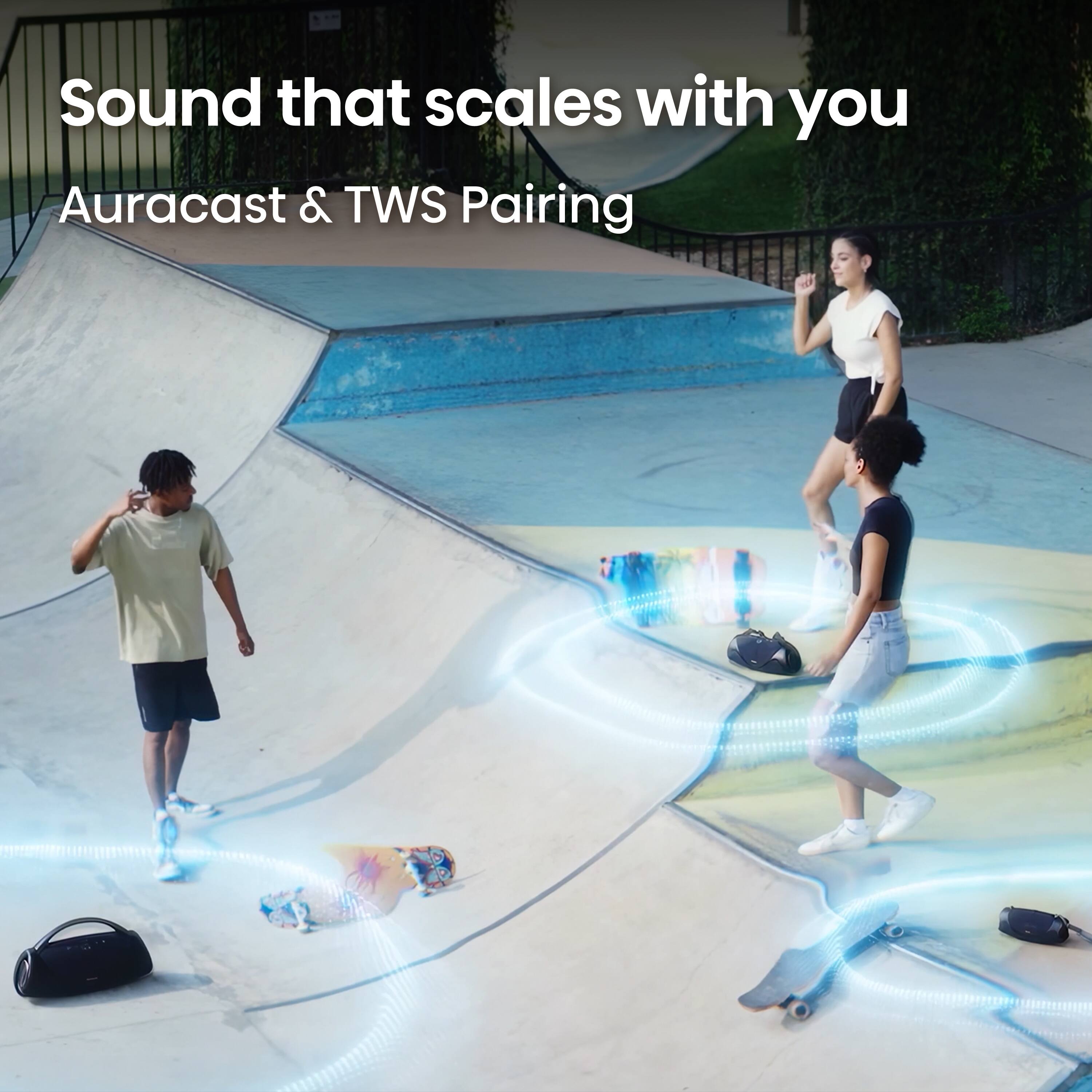 Sound that scales with you  
Auracast & TWS Pairing