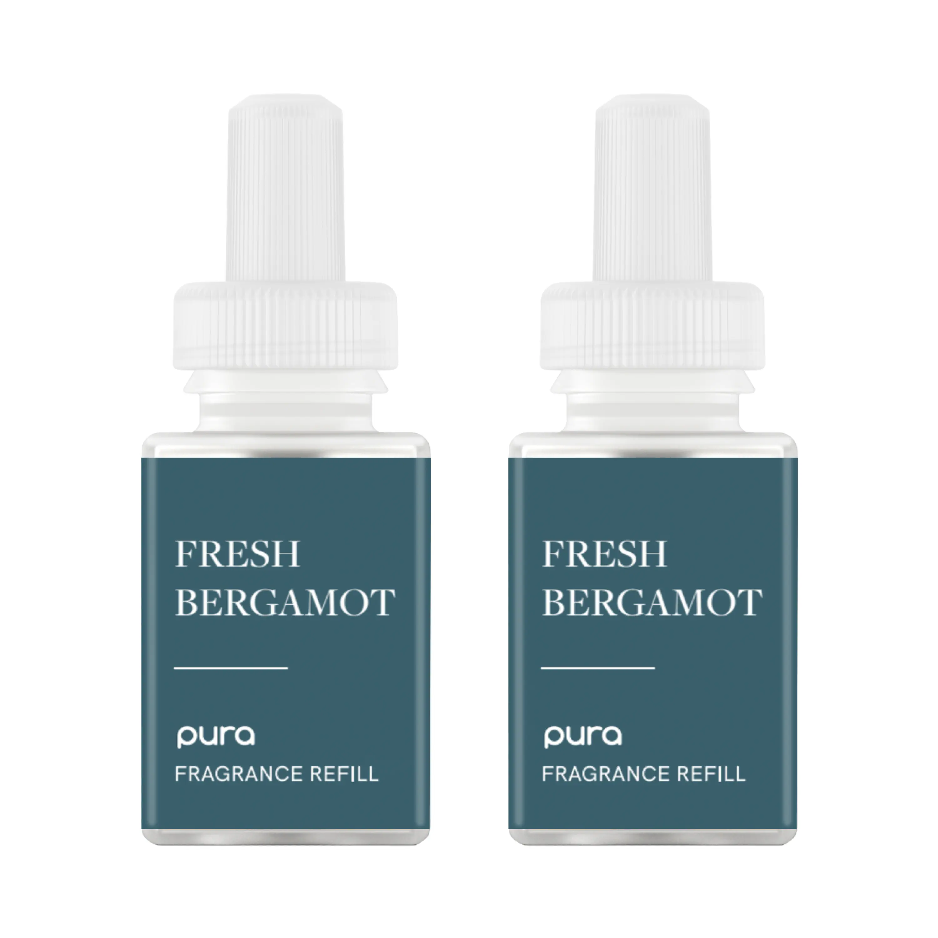 Pura - Fresh Bergamot Open Air Tech Smart Vial Dual Refill - Blue