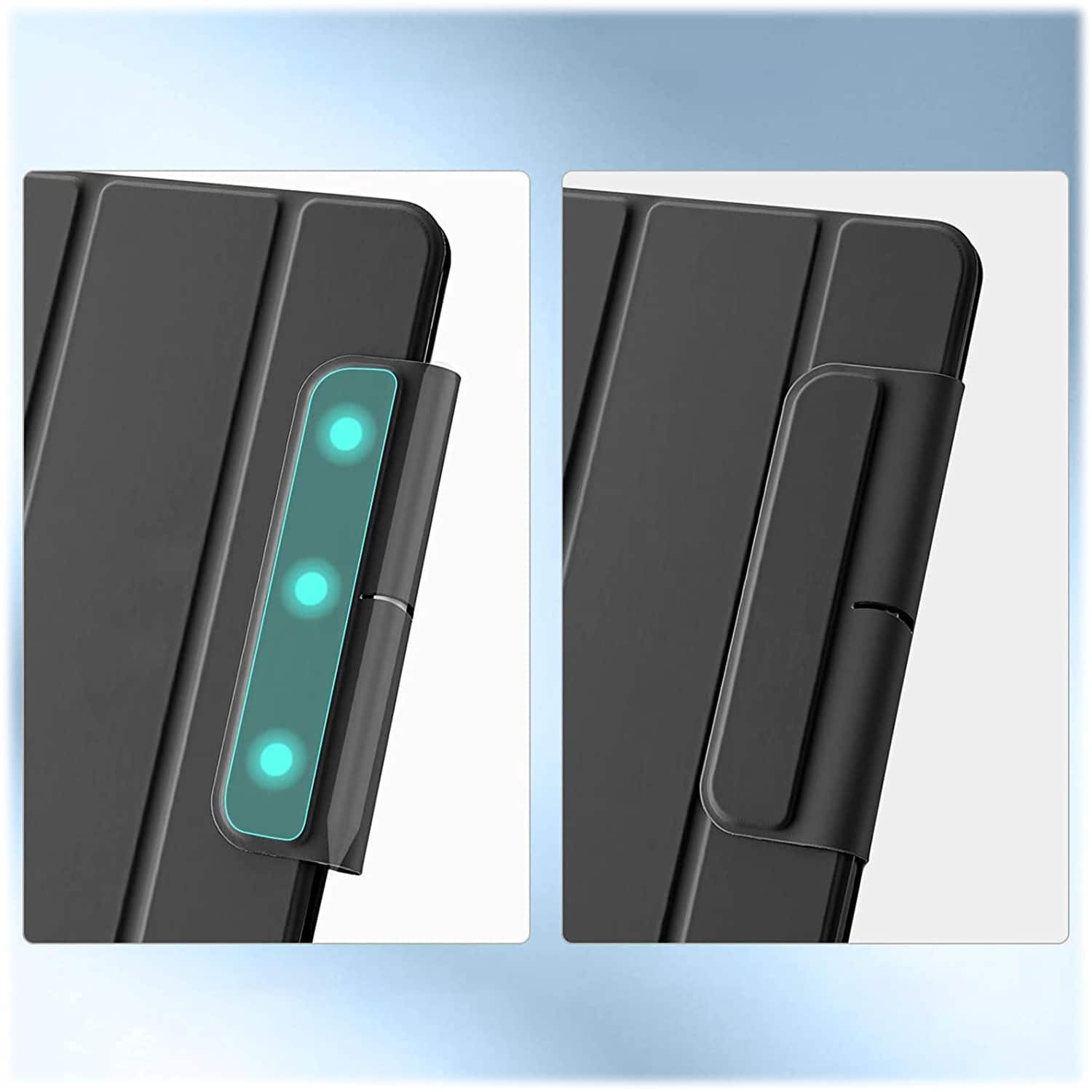 Alt View 17. SaharaCase - Venture Series Tri-Fold Case for Apple iPad Air 11'' M3/M2 and iPad Air 10.9'' (4th Gen and 5th Gen) - Black.