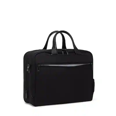 TUMI Alpha Medium 15" Expandable Briefcase Black TUMI Alpha Medium 15" Expandable Briefcase Black
