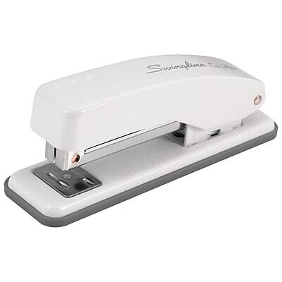 Alt View 2. Swingline - Cub Reduced-Effort Desktop Stapler, 20-Sheet Capacity - Arctic White.