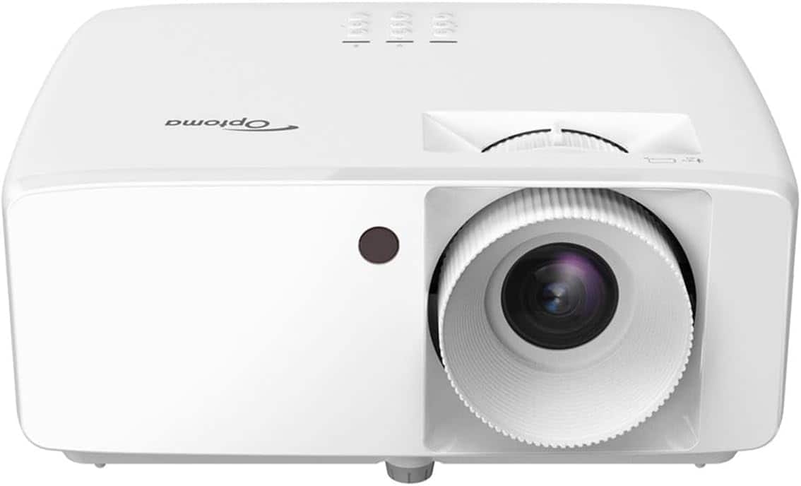 Optoma - ZW350e 4000-Lumen WXGA Laser DLP Projector - White