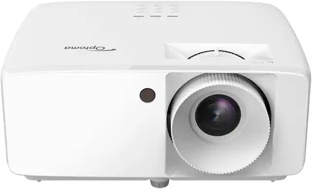 Front. Optoma - Optoma ZW350e 4000-Lumen WXGA Laser DLP Projector - White.