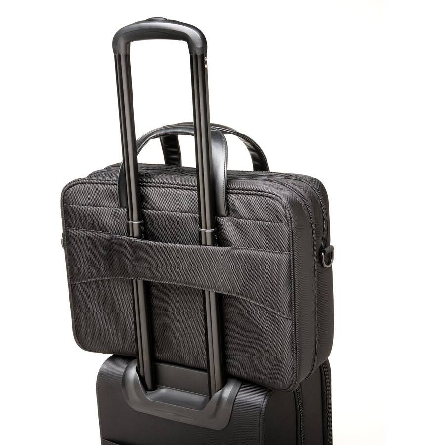 Alt View 3. Kensington - Kensington Contour 2.0 Carrying Case (Briefcase) for 15.6" Notebook - Drop Resistant, Puncture Resistant, Water - Black.