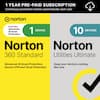 1 YEAR PRE-PAID SUBSCRIPTION
Continuous protection renews automatically each year
Norton 360 Standard
Includes Advanced AI Scam Protection
1 DEVICE
Advanced AI Scam Protection, Secure VPN and Virus Protection
Norton Utilities Ultimate
10 DEVICES
Keep your devices running like new