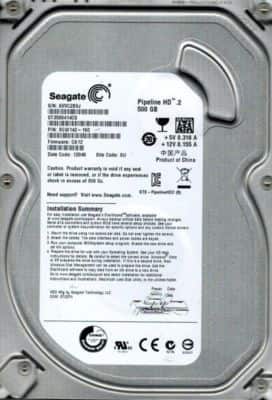 Seagate - 500gb 3.5" Internal Hard Drive ST3500414CS SATA2