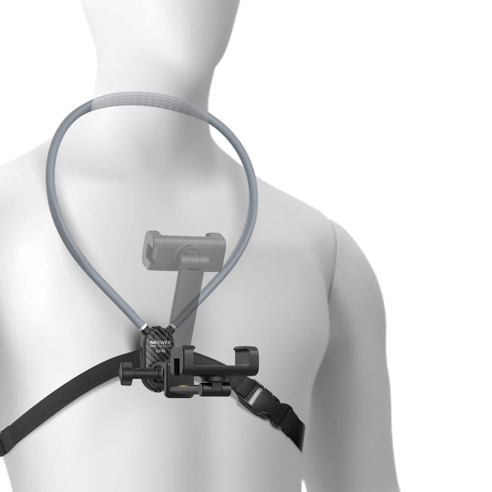 Neewer - Neck Phone Holder, QR, for iPhone/DJI/Insta360 - GP48