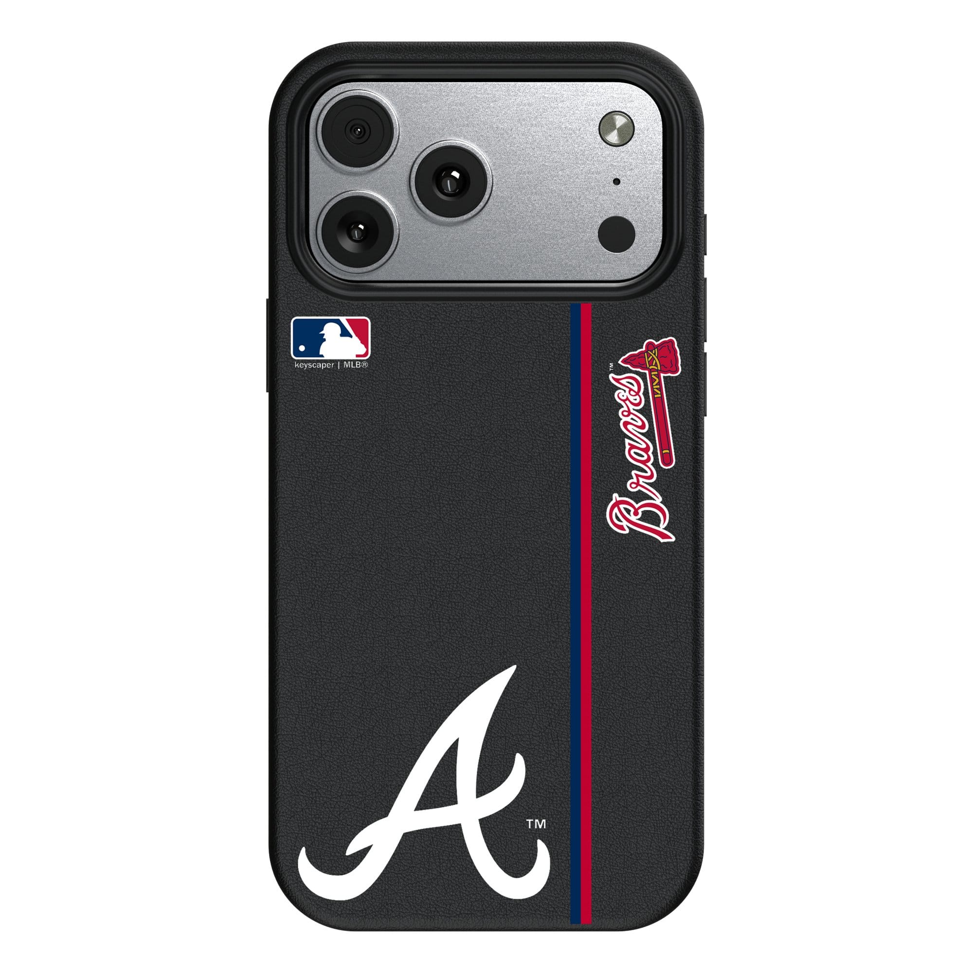 Keyscaper - MLB - Atlanta Braves iPhone Magnetic Bump Case - 17 Pro Max - Black price history on PriceWatchPro
