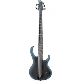 Ibanez - BTB Workshop Series BTB605MS 5-String Electric Bass Guitar, Midnight Arctic Ocean Matte