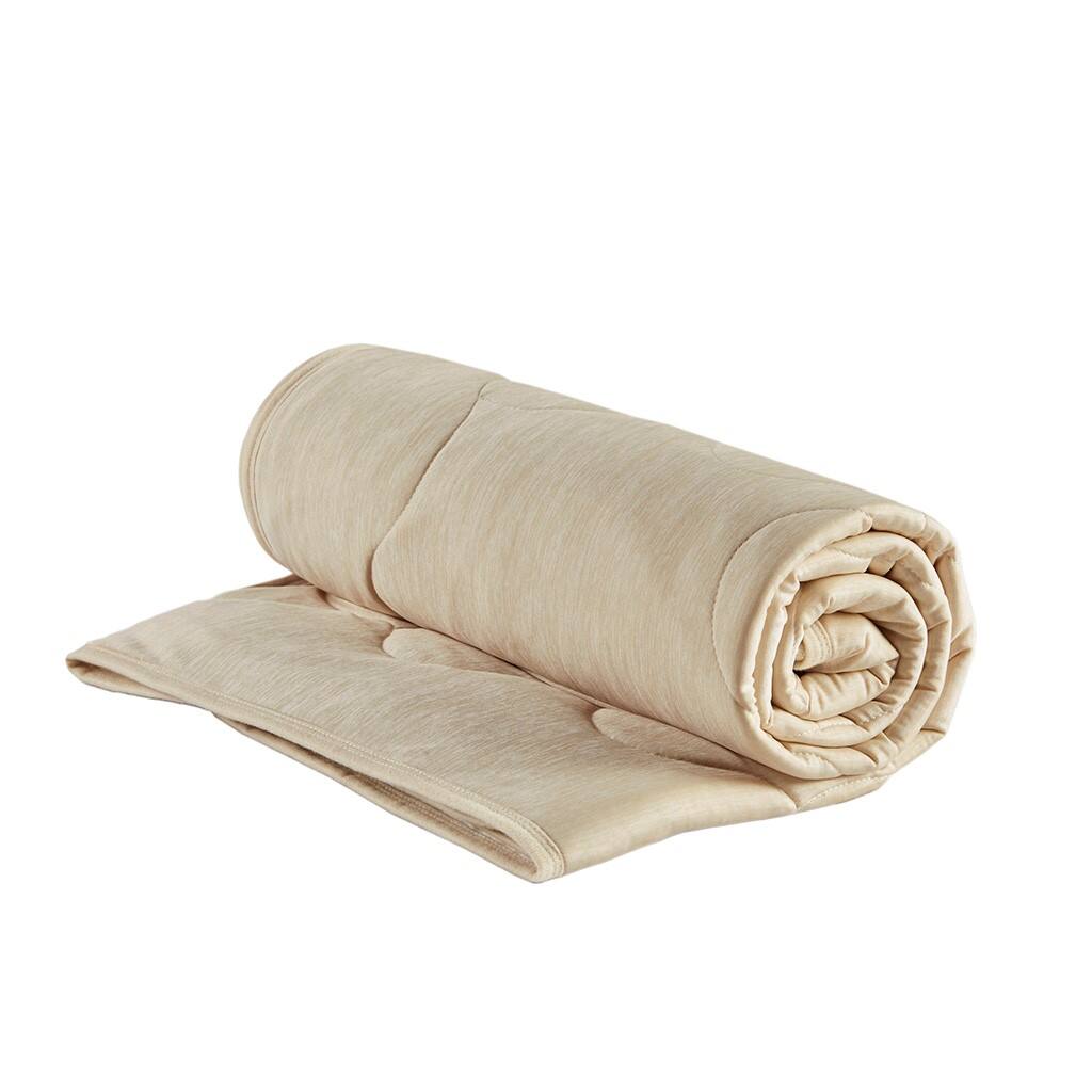 Alt View 2. Gracie Mills - Gracie Mills Brielle Down Alternative Throw - Tan.