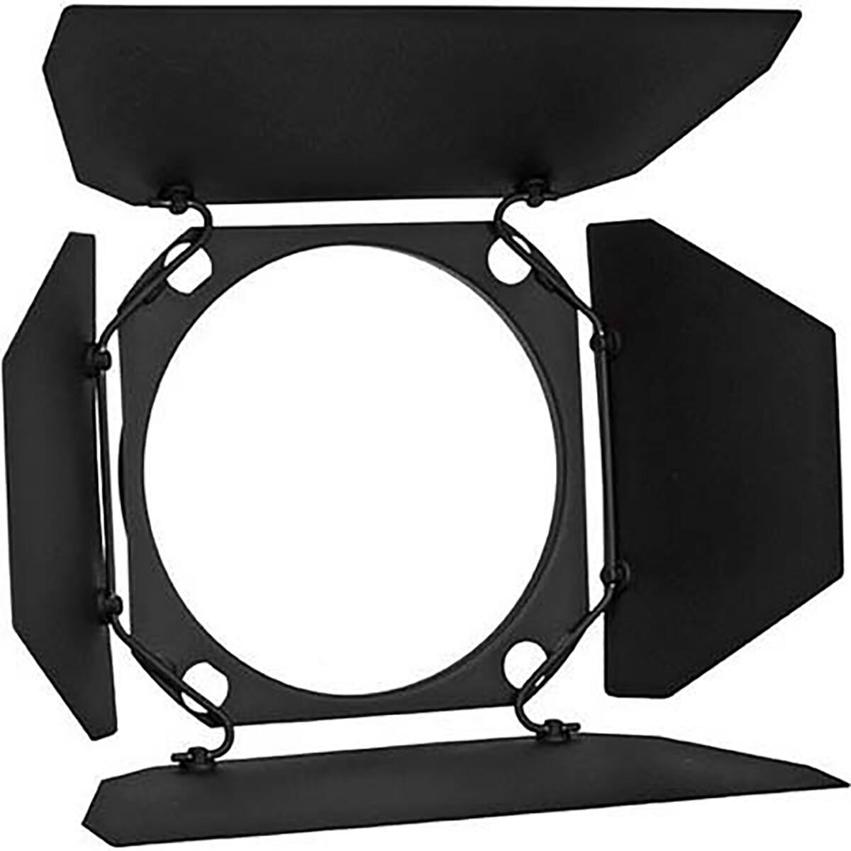 Front. Arlo - ARRI 9.7" 4-Leaf Barndoor Set for Fresnel Lights, True Blue.