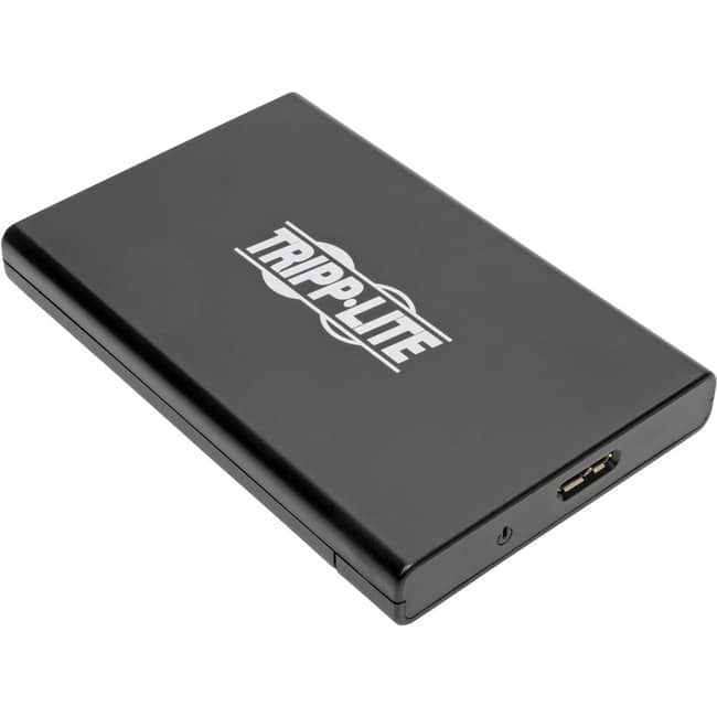 Eaton Tripp Lite Series USB 3.0 SuperSpeed External 2.5 in. SATA Hard Drive Enclosure with Built-In Cable and UASP