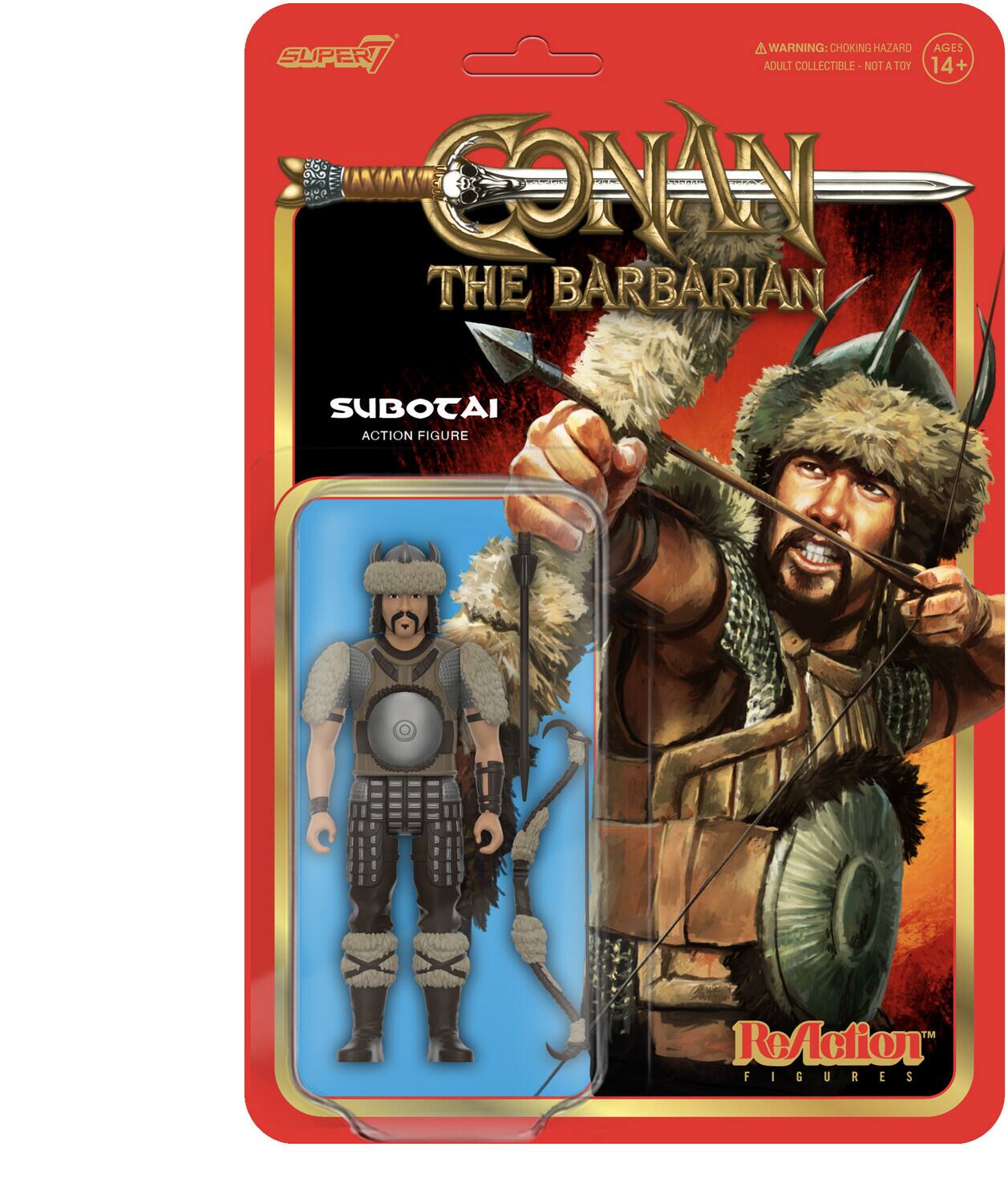 Super7 - Conan the Barbarian - ReAction Figures Wv1 - Subotai - COLLECTABLES