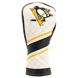 Team Golf - Pittsburgh Penguins Striped Quilted Fairway Headcover - Multicolor