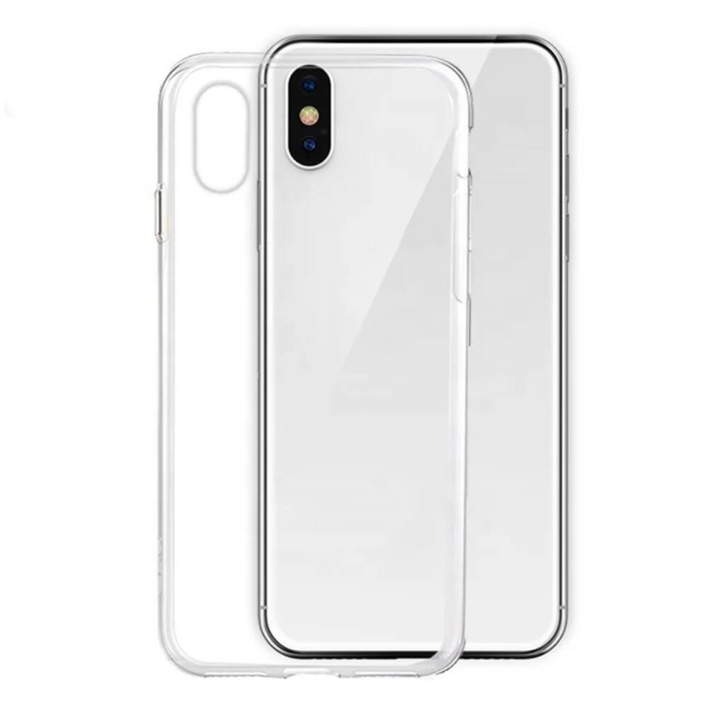 Alt View 2. Qixxronics - Phone Case for iPhone XS Protection Cover for iPhone XS Shockproof Protective Cellphone Case - Clear.