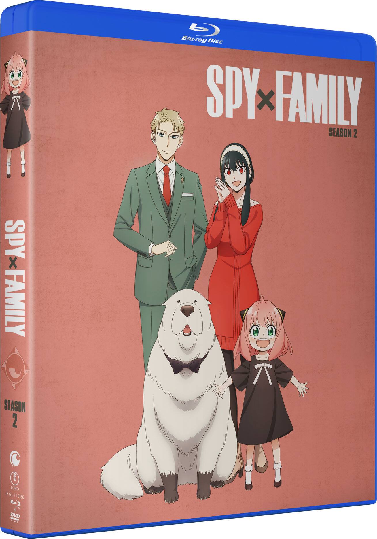 Spy X Family: Season 2 BLU RAY [Standard] [4 Discs] - Best Buy