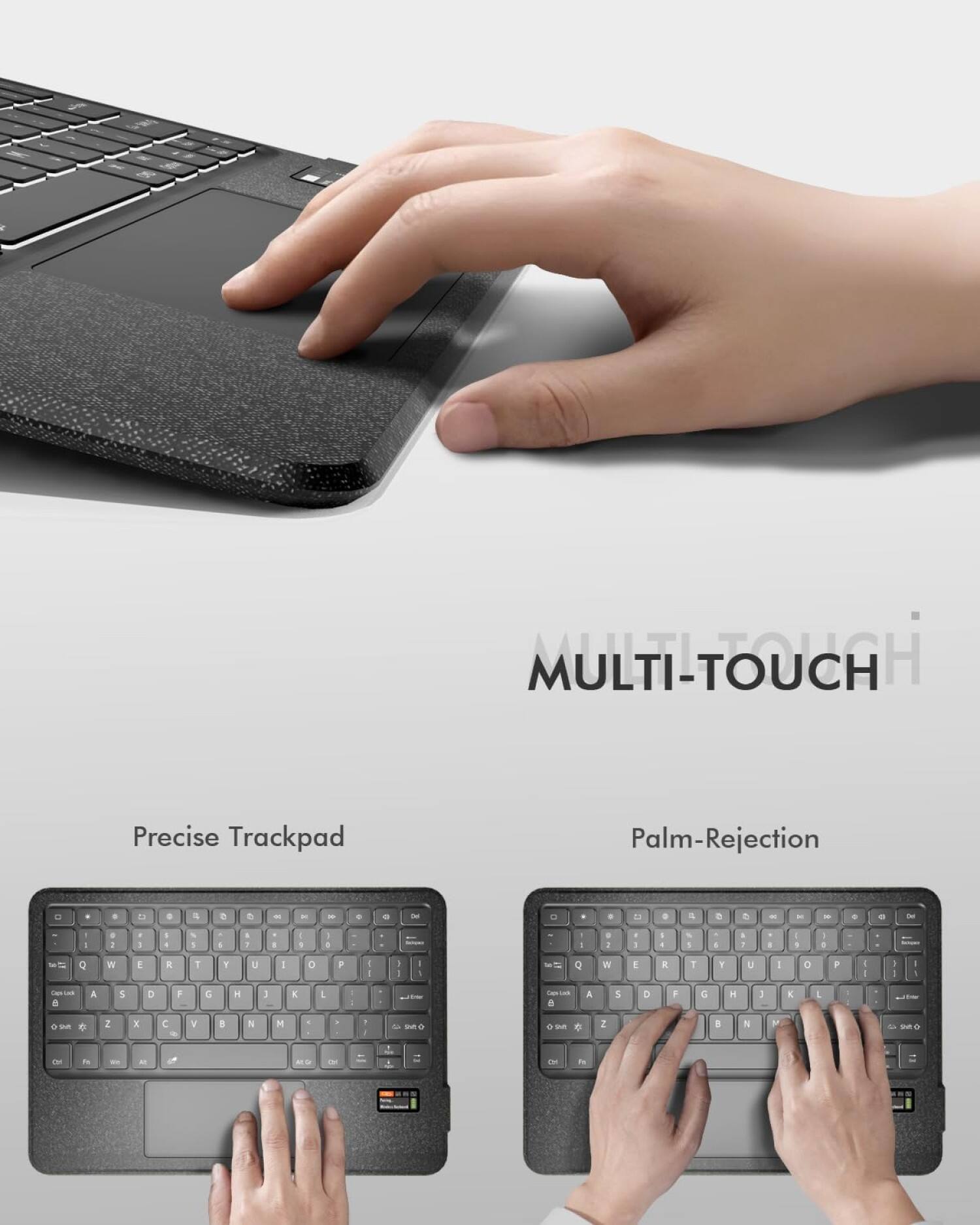 MULTI-TOUCH
Precise Trackpad
Palm-Rejection