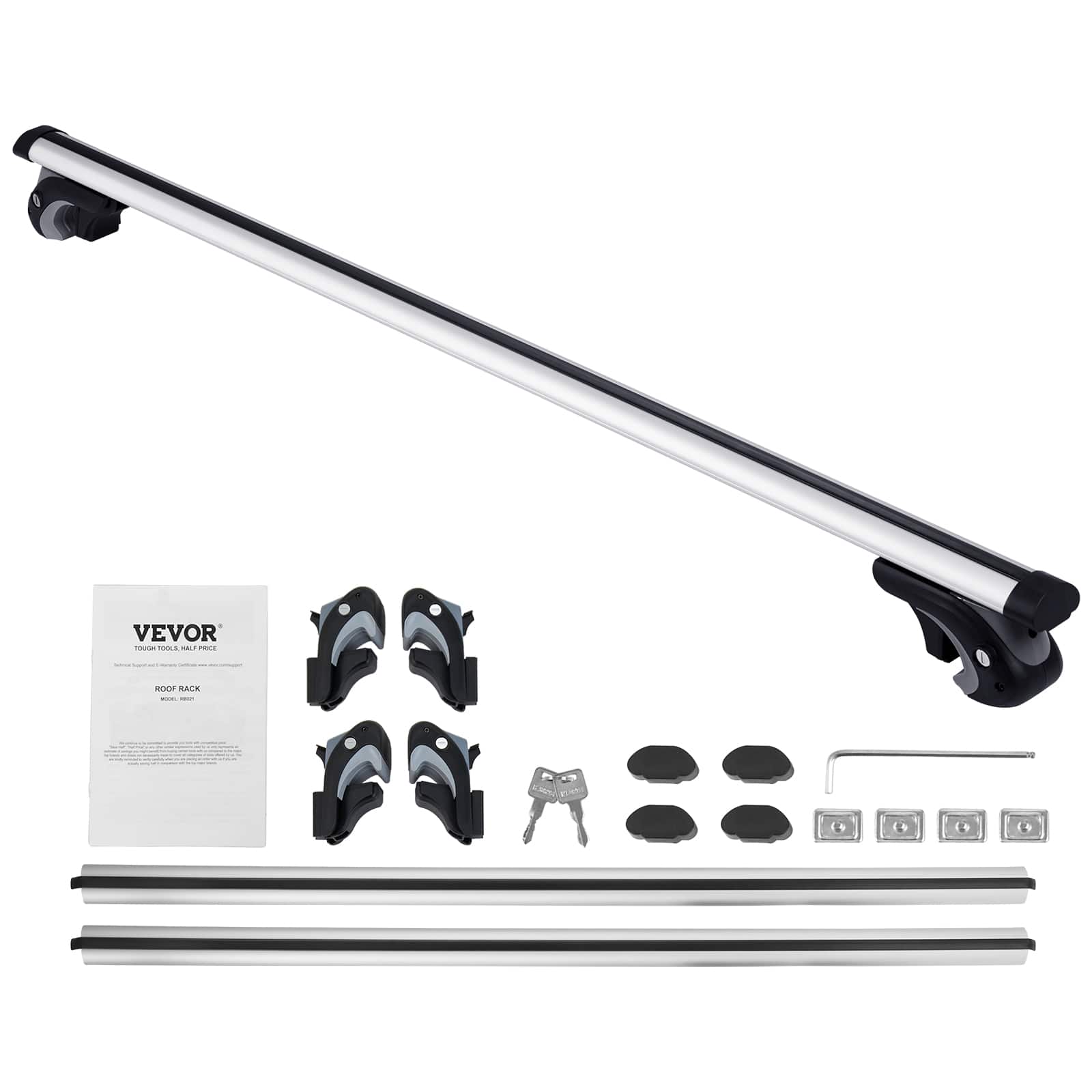 The text on the image is: "VEVOR Roof Rack."