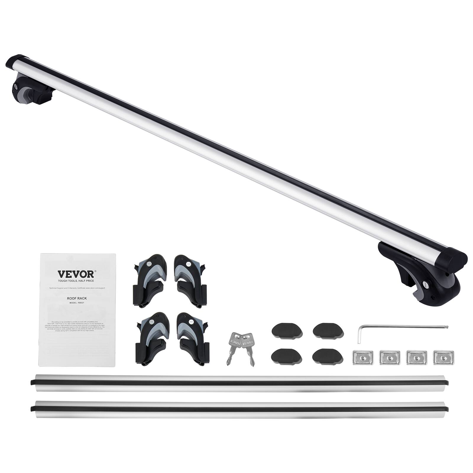 The text on the image is: "VEVOR Roof Rack."