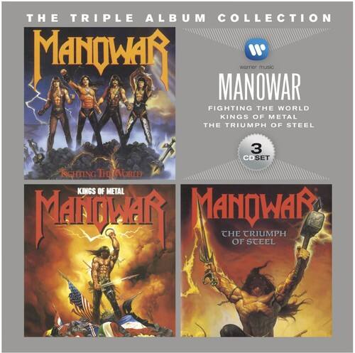 Manowar - Triple Album Collection   - COMPACT DISCS [CD]