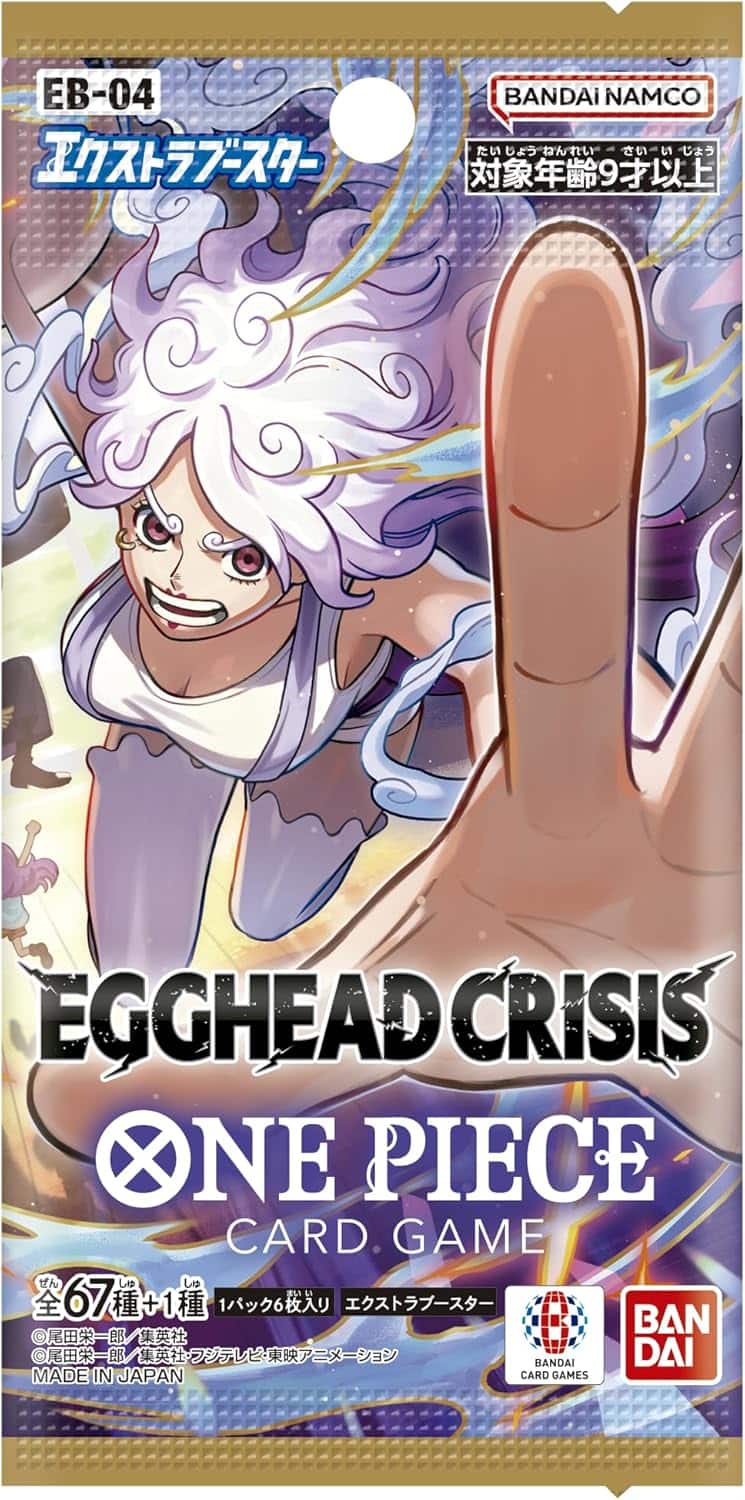 Bandai One Piece Card Game Egghead Crisis EB 04 Extra Booster Box