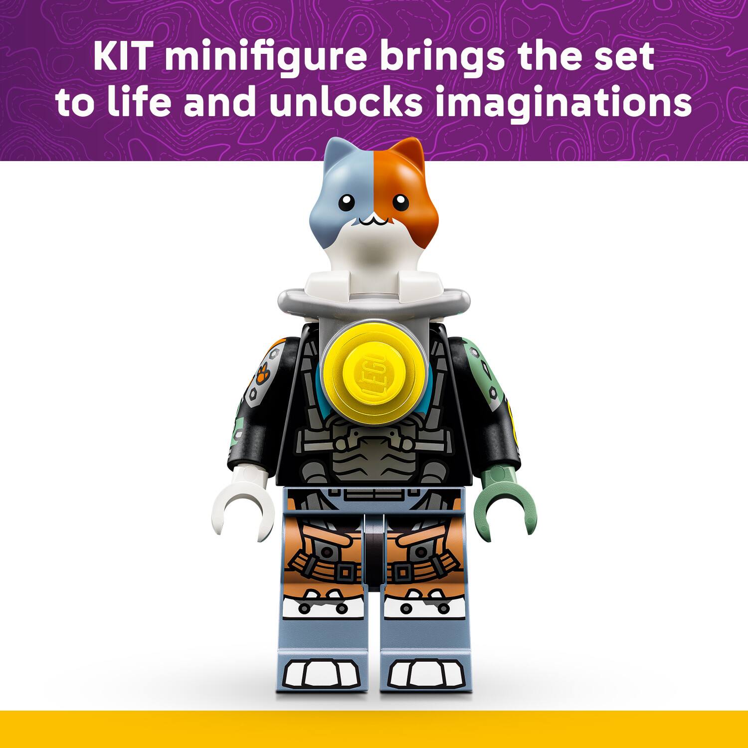 KIT minifigure brings the set to life and unlocks imaginations