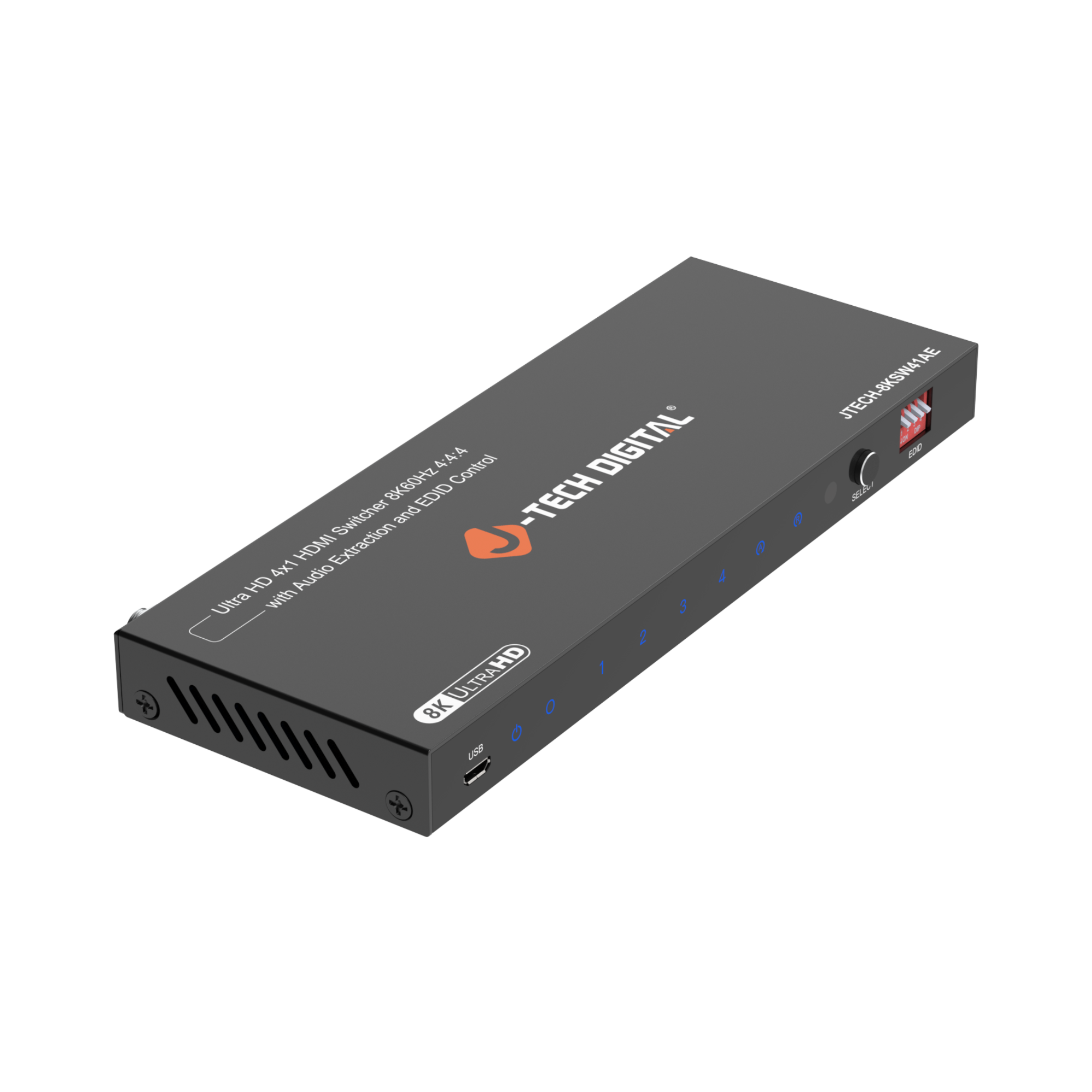 8K80z 4AA Control DIGITAL EDID -TECH Switcher and 4x1 HDMI Extraction Audio A HD Ultra with S 2 ULTRAHD 1 8K 0 0 LOO A JTECH-BKSW41AE A

TECH DIGITAL

8K UHD 4x1 HDMI Switcher with Audio Extraction and EDID Control

8K UHD 4x1 HDMI Switcher with Audio Extraction and EDID Control

JTECH-BKSW41AE