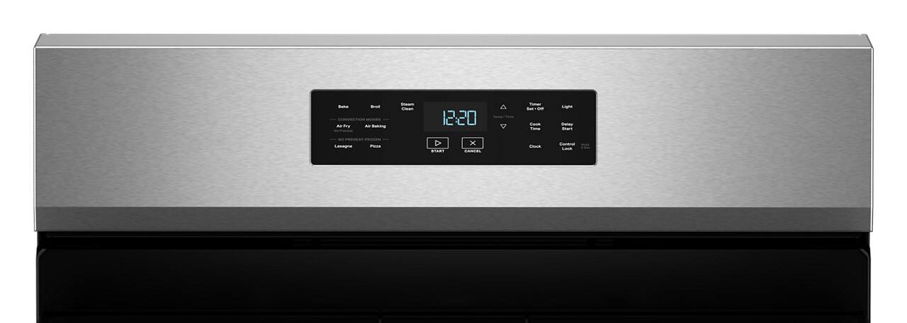 Bake  
Broil  
Steam  
12:20  
Timer  
Start  
Cancel  
Light  
Delay  
Cancel  
Timer  
Cancel  
Clock  
Cancel