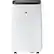 Back. TCL - 350 Sq. Ft. Smart Portable Air Conditioner - White.