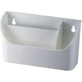 Officemate - MagnetPlus Magnetic Organizer - 4.76" Height x 8" Width x 2.48" Depth - Magnetic - White - 1 Each