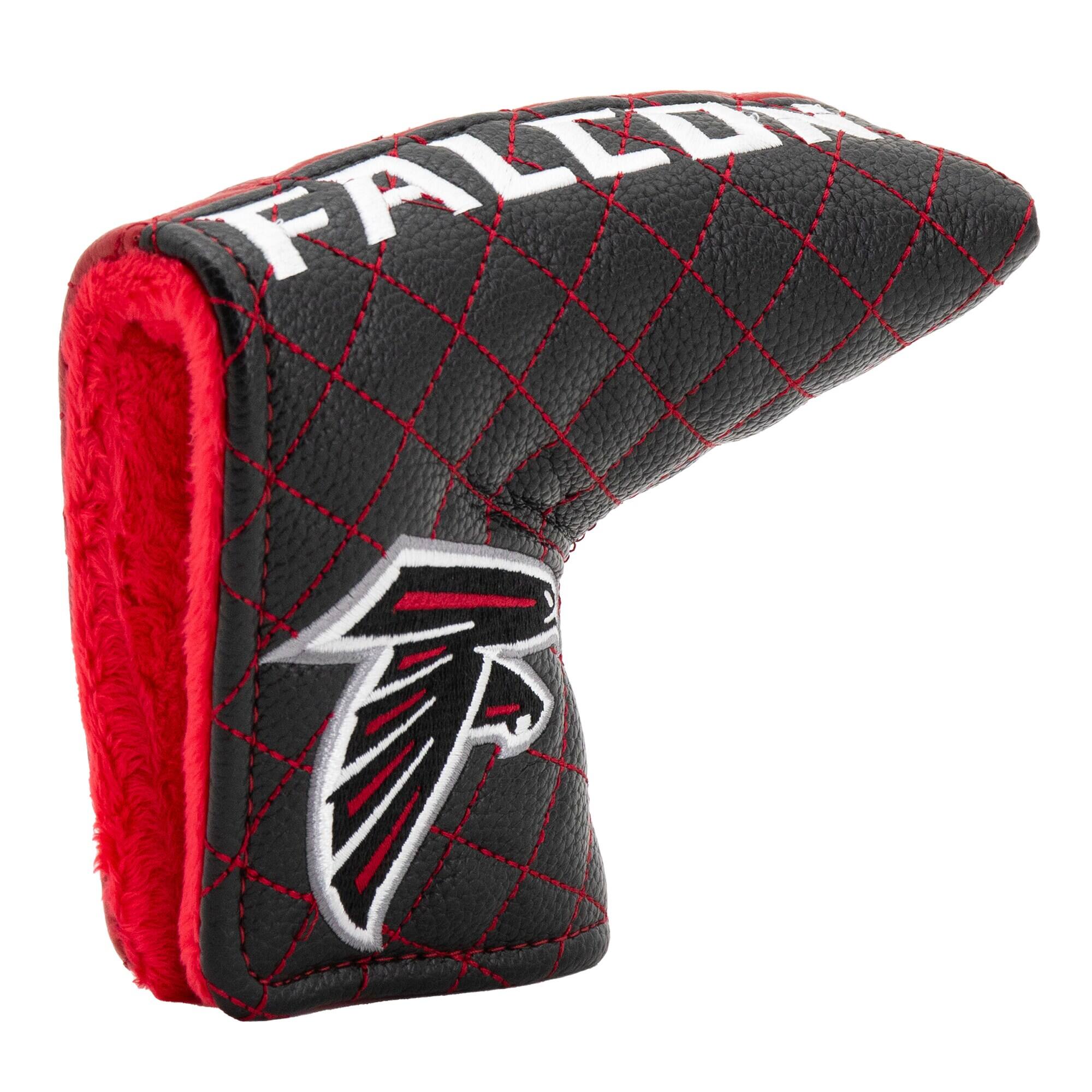 Alt View 3. Team Golf - Atlanta Falcons Quilted Blade Putter Cover - Multicolor.