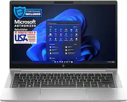 HP - 630 G10 13.3" Refurbished Laptop - Intel 13th Gen Core i7 with 32GB Memory - Intel Iris Xe Graphics - 512GB SSD - Silver - Front_Zoom