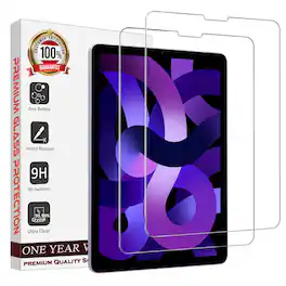 Entronix - Premium Screen Protector for iPad Mini 7 (A17 Pro) - 8.3" (2024, 7th Gen) - 2-Pack - Clear