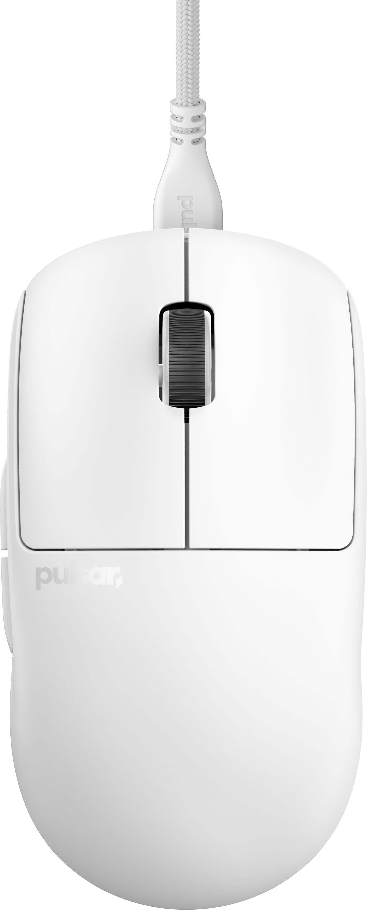 Pulsar - X2 Medium Wired Mouse - Wired - White - Front_Zoom