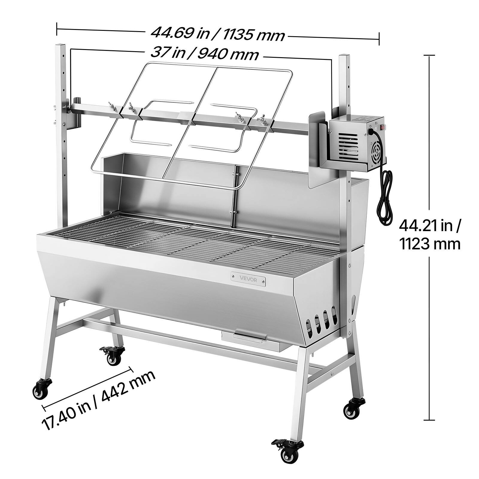44.69 in / 1135 mm  
37 in / 940 mm  
44.21 in / 1123 mm  
17.40 in / 442 mm