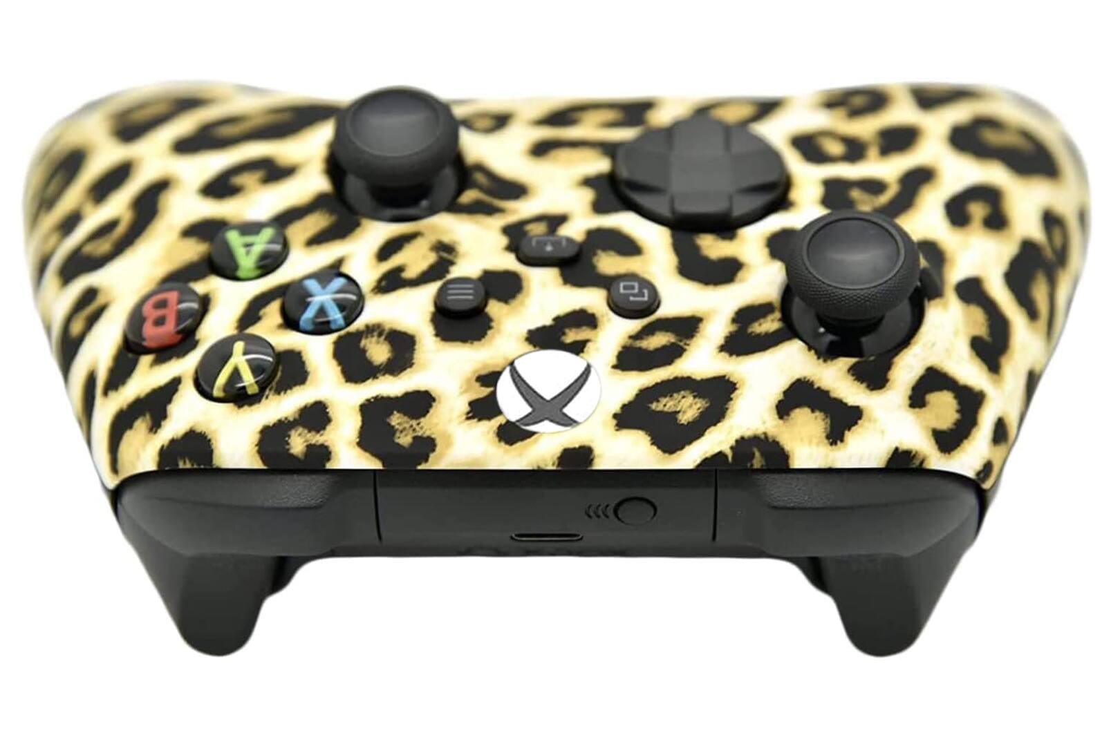 Left. ProControllers - Custom Wireless Controller for Xbox Series X|S, Xbox One, & PC - Leopard.