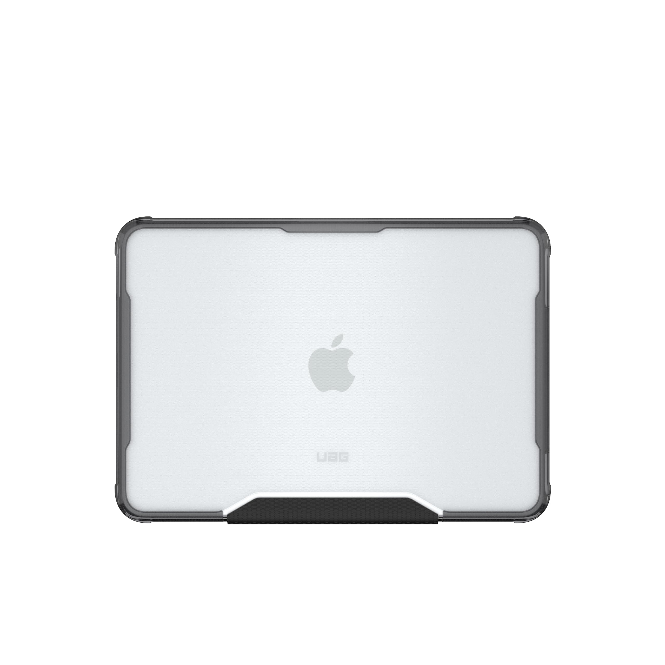 Alt View 3. UAG - MacBook Neo Case 13" 2026, Slim & Clear Protective Cover, Rugged Scratch Resistant Armor Shell with Non-Slip Grip, Plyo - Ice.