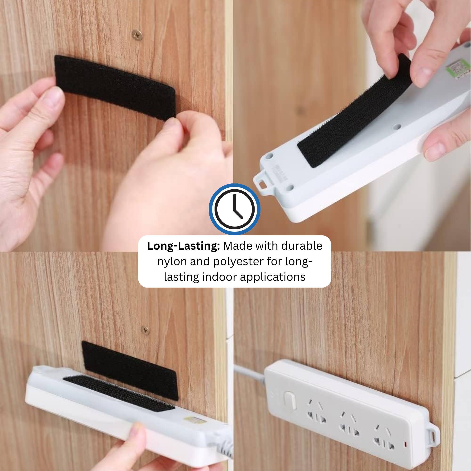 Long-Lasting: Made with durable nylon and polyester for long-lasting indoor applications