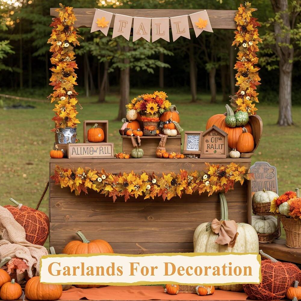 FALL  
ALMO RIL  
BO O OS RALIT  
miti GOI 8 CE  
Garlands For Decoration
