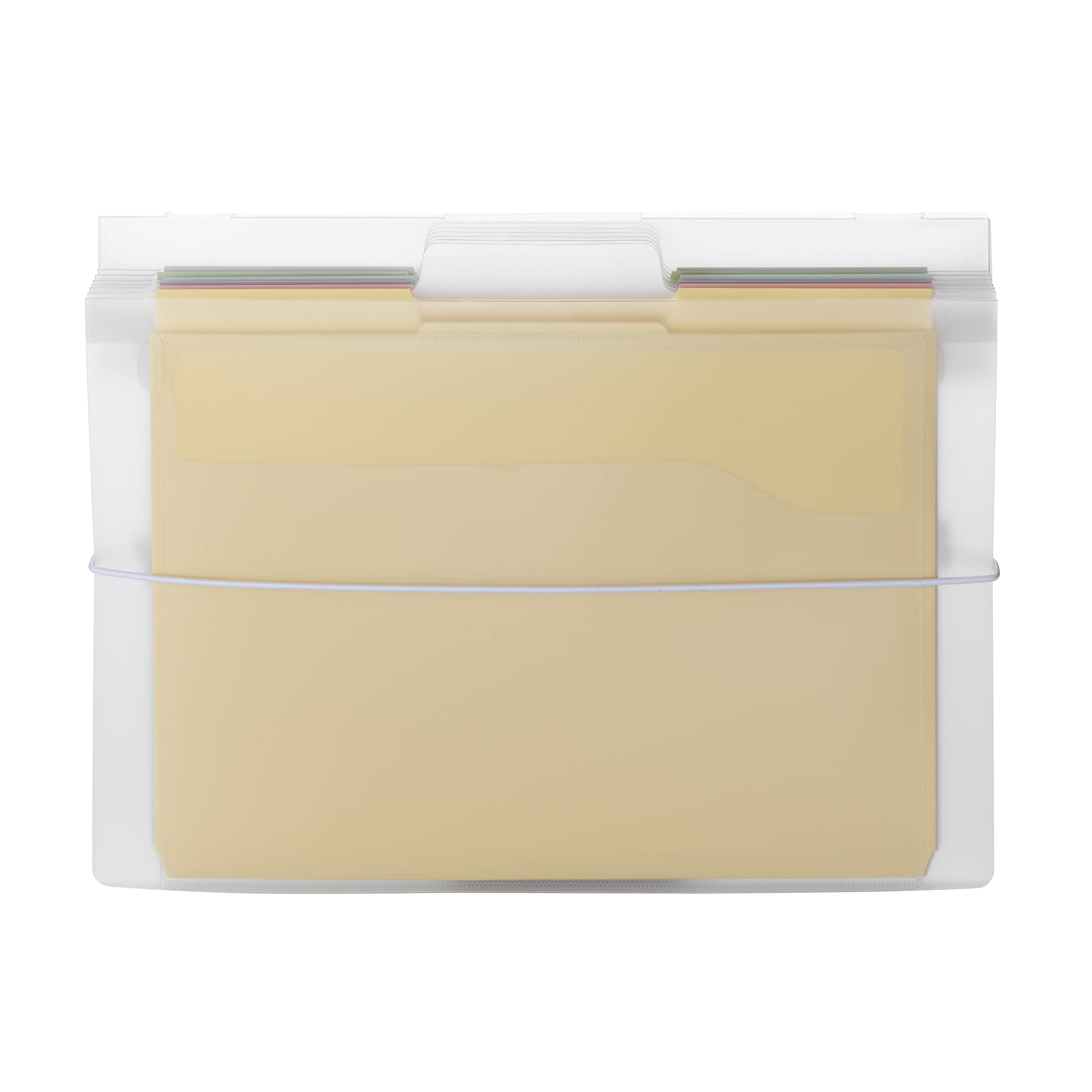 Alt View 6. Dapper Styles - Cascading Wall Organizer Gen 2 6 Pockets Letter - Bright-Letter Size (Pack of 1)-Organizer.